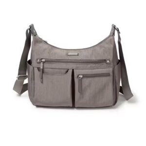 Baggallini Anywhere Large Hobo - Sterling Shimmer